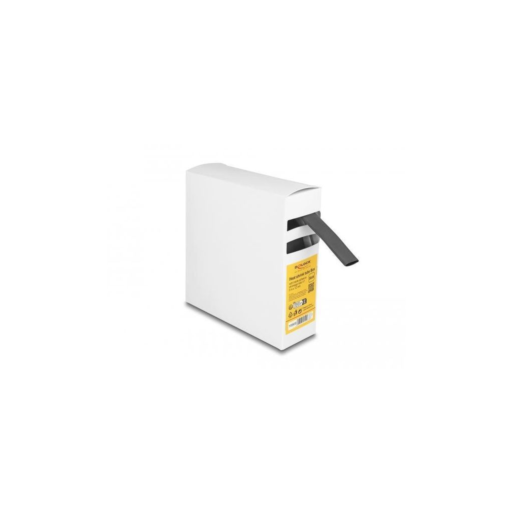 DELOCK Schrumpfschlauch Box mit Innenkleber 5 m x 12 mm