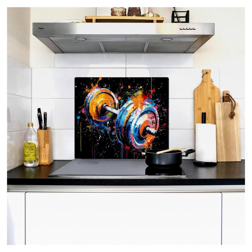 Herdabdeckplatte 60x52 cm Einteilig Glaskeramikkochfeld Abdeckplatte für Induktionsschutz