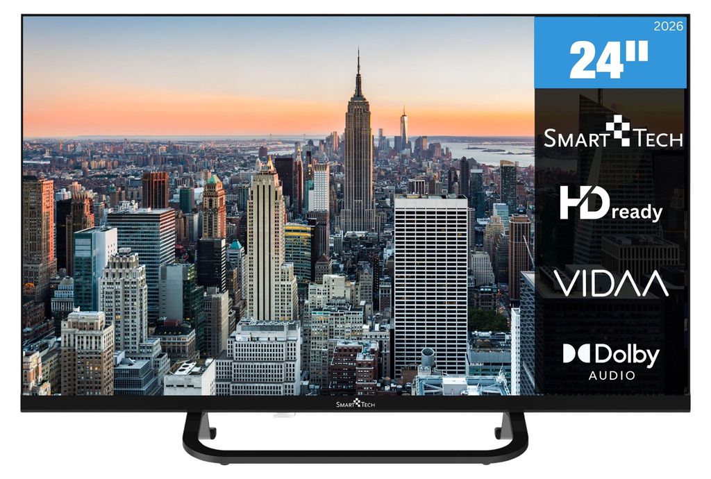 Smart Tech 24HV02V Fernseher 24 Zoll Smart TV VIDAA mit HD Produktbild 