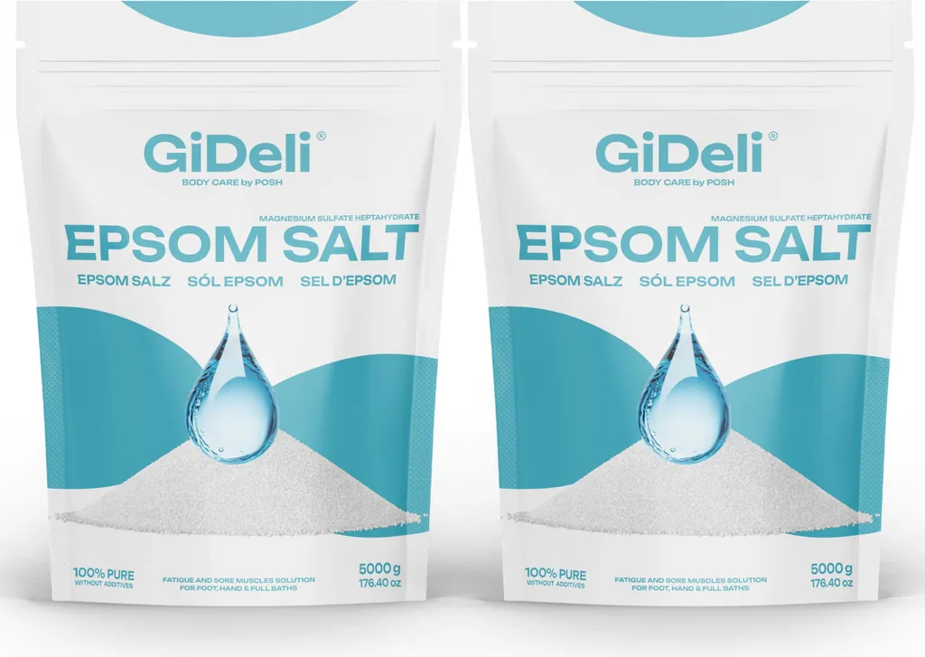 Sali di Epsom 10kg GiDeli | Il Rimedio della Nonna per Piedi e Giardino