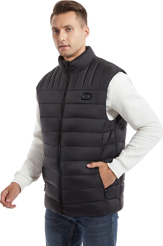 Outdoor-USB-Heizweste, wärmende Weste, Winter, flexible elektrische Thermokleidung, ColdDay, Angeln, Wandern, Camping, warme Kleidung