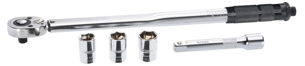 Parkside Drehmomentschlüssel Set PDMS 5 A1 1/2 Zoll 80-210 Produktbild 