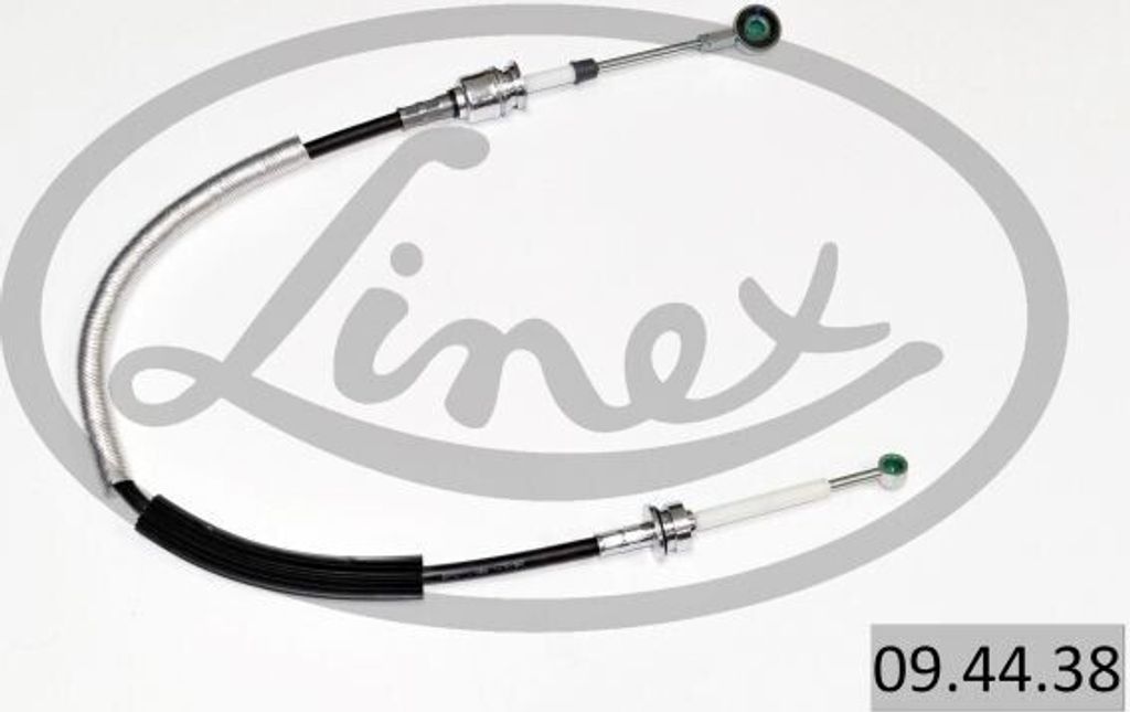 LINEX 09.44.38 Seilzug Schaltgetriebe passend für PEUGEOT 407 SW (6E) Rechts