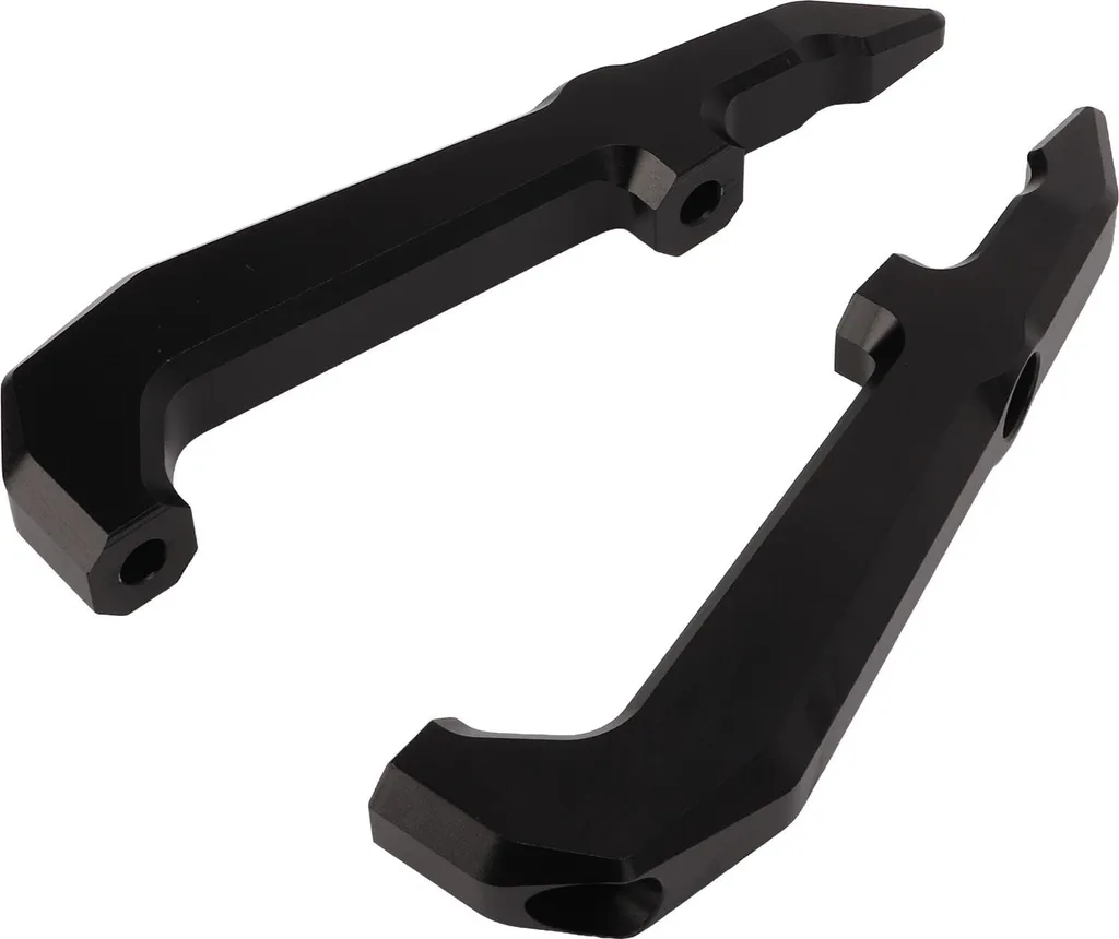 Guidons arrière moto robustes en alliage d'aluminium noir pour GROM MSX125