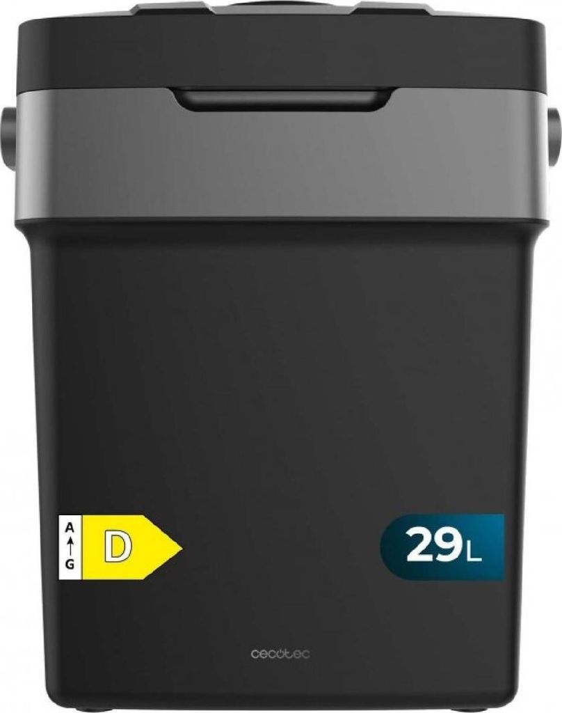 Cecotec Bolero TravelCooling, Schwarz, Grau, Polyurethan (PU), 29 l, 26 dB, SN-N, 32 °C