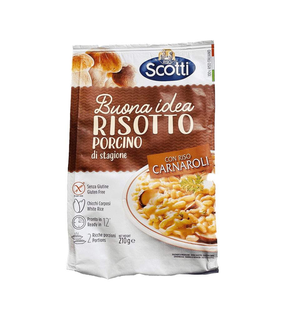 Scotti Risotto al Porcino / Steinpilze 210 gr. Zdjęcie produktu 