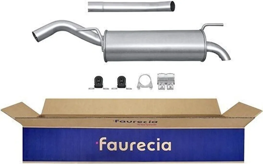 Silencieux HELLA anti-corrosion pour réparer votre fuite d'échappement