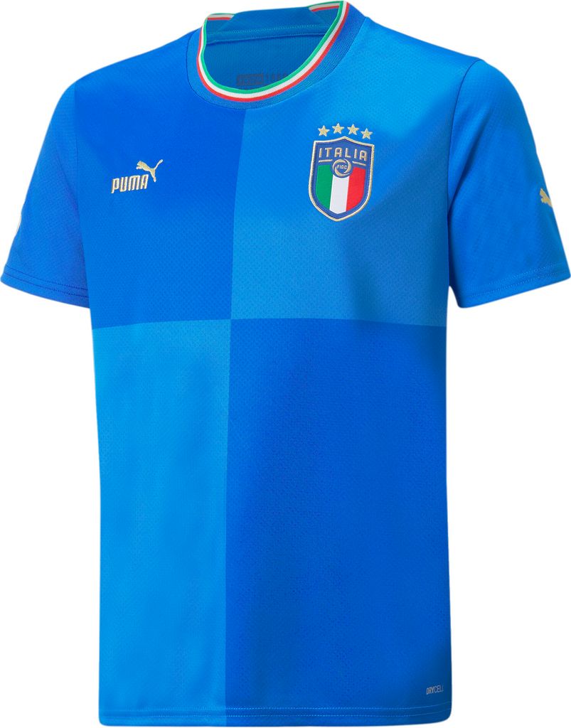 PUMA FIGC Home Jersey Replica J IGNITE BLUE-ULTRA BLUE 152