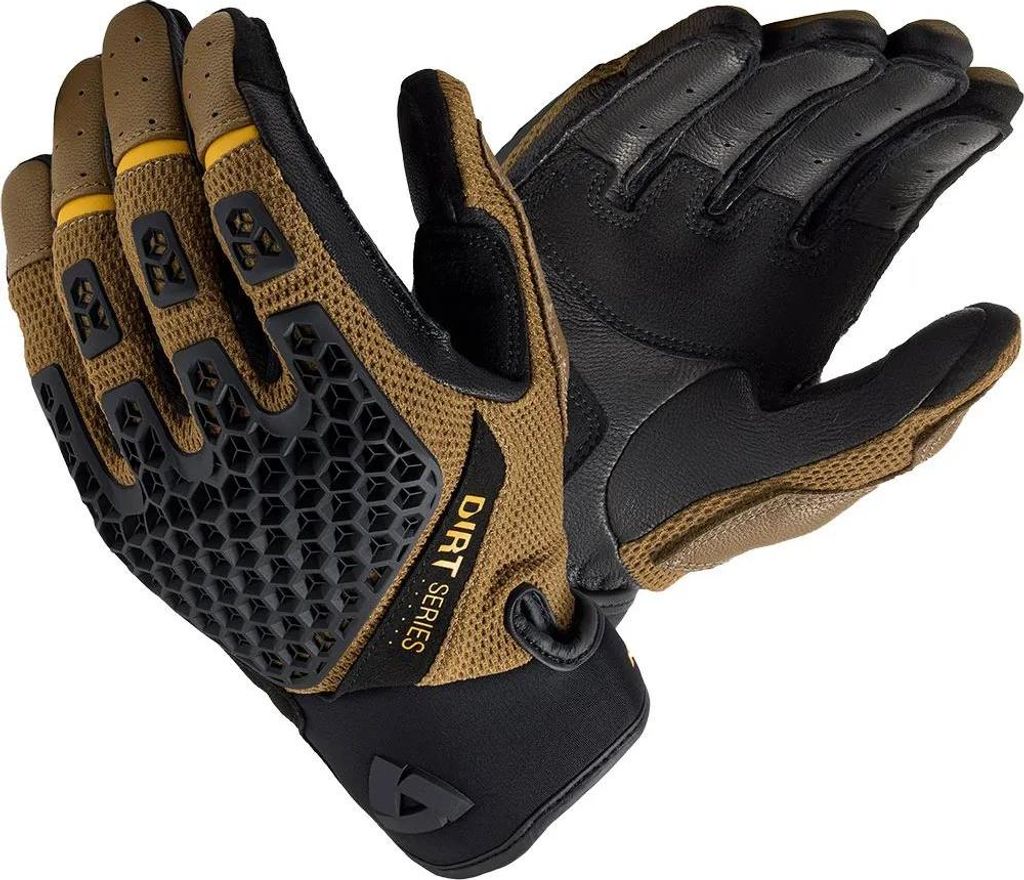 Guantes de verano Revit Caliber 2, color marrón, talla XL. Imagen del producto 
