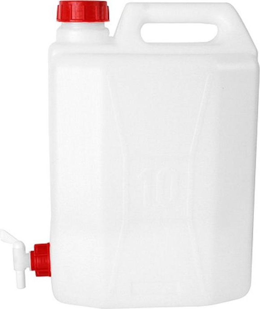 Kanister ICS M82220R, 20 Liter, mit Ventil, weiß