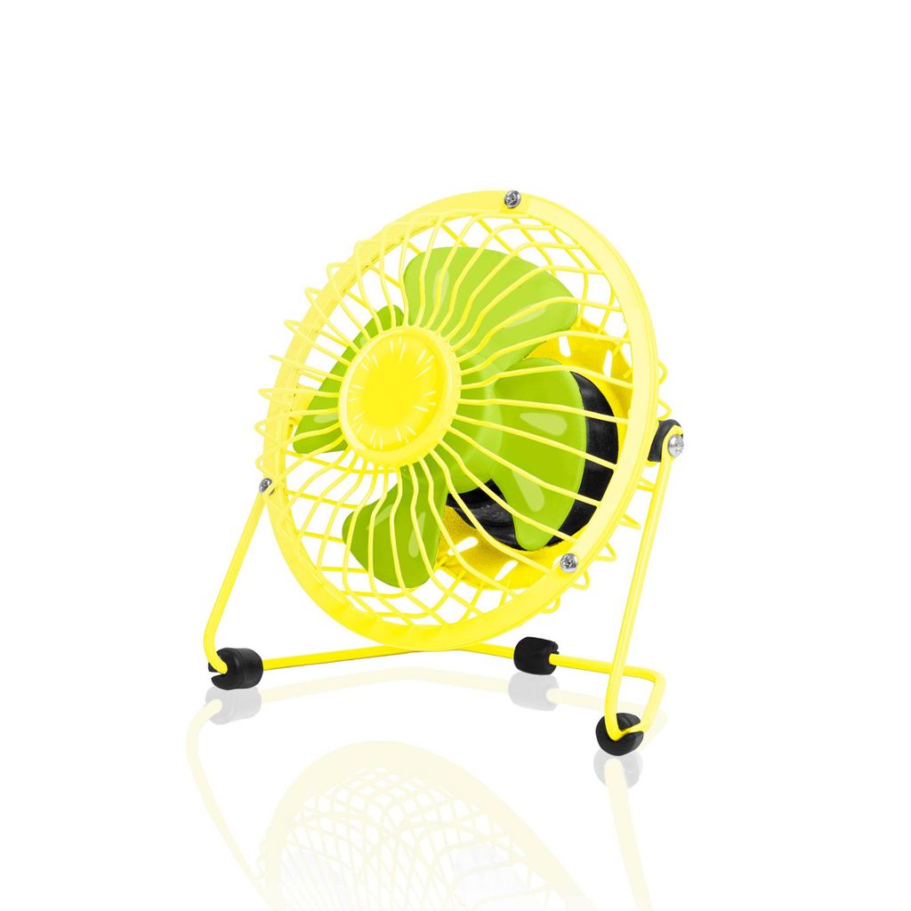 Mini ventilatore USB - Limone (giallo, 13,5 cm, 0,5 W) Immagine del prodotto 