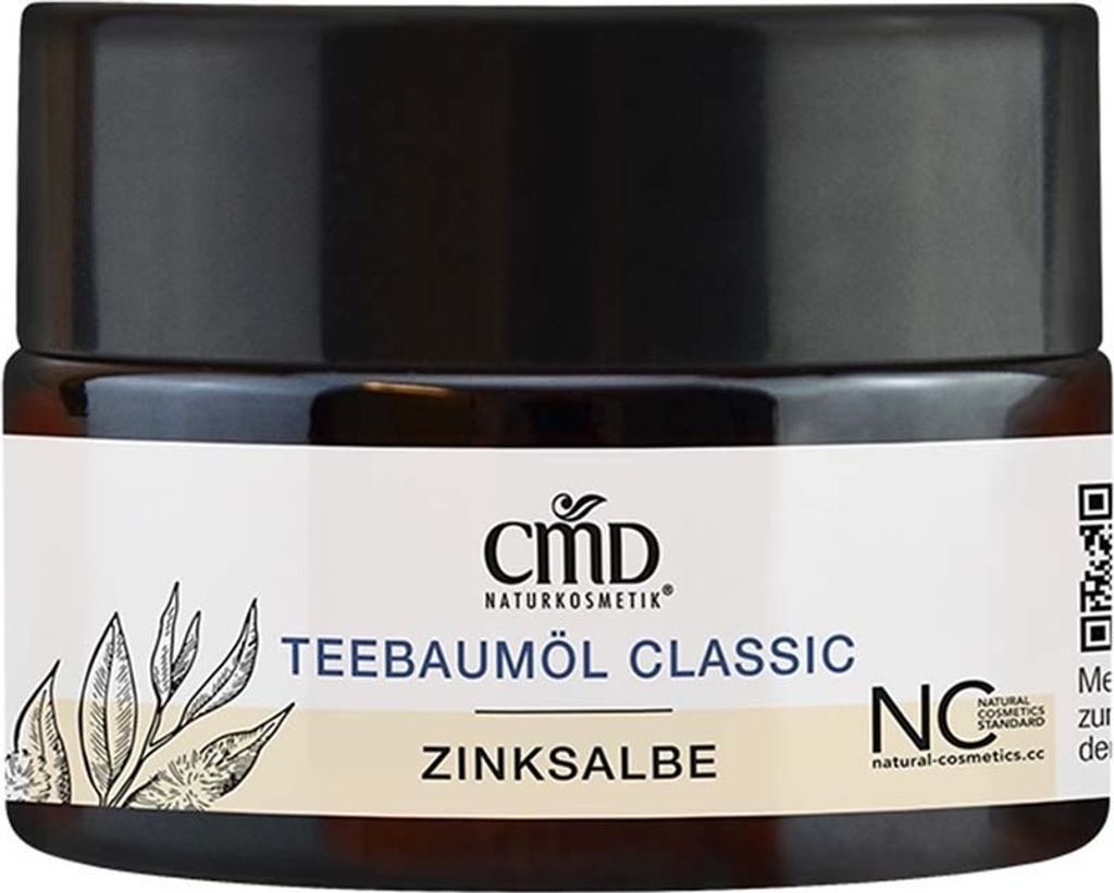 CMD Naturkosmetik Teebaumöl Zinksalbe Produktbild 