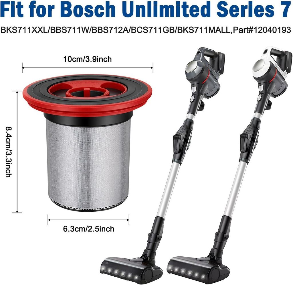 Filtro compatibile con/ricambio per Bosch 12040193