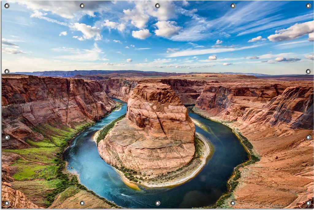 Wallario Outdoor-Poster für Garten oder Balkon, Motiv Grand Canyon, in ca. 120 x 180 cm