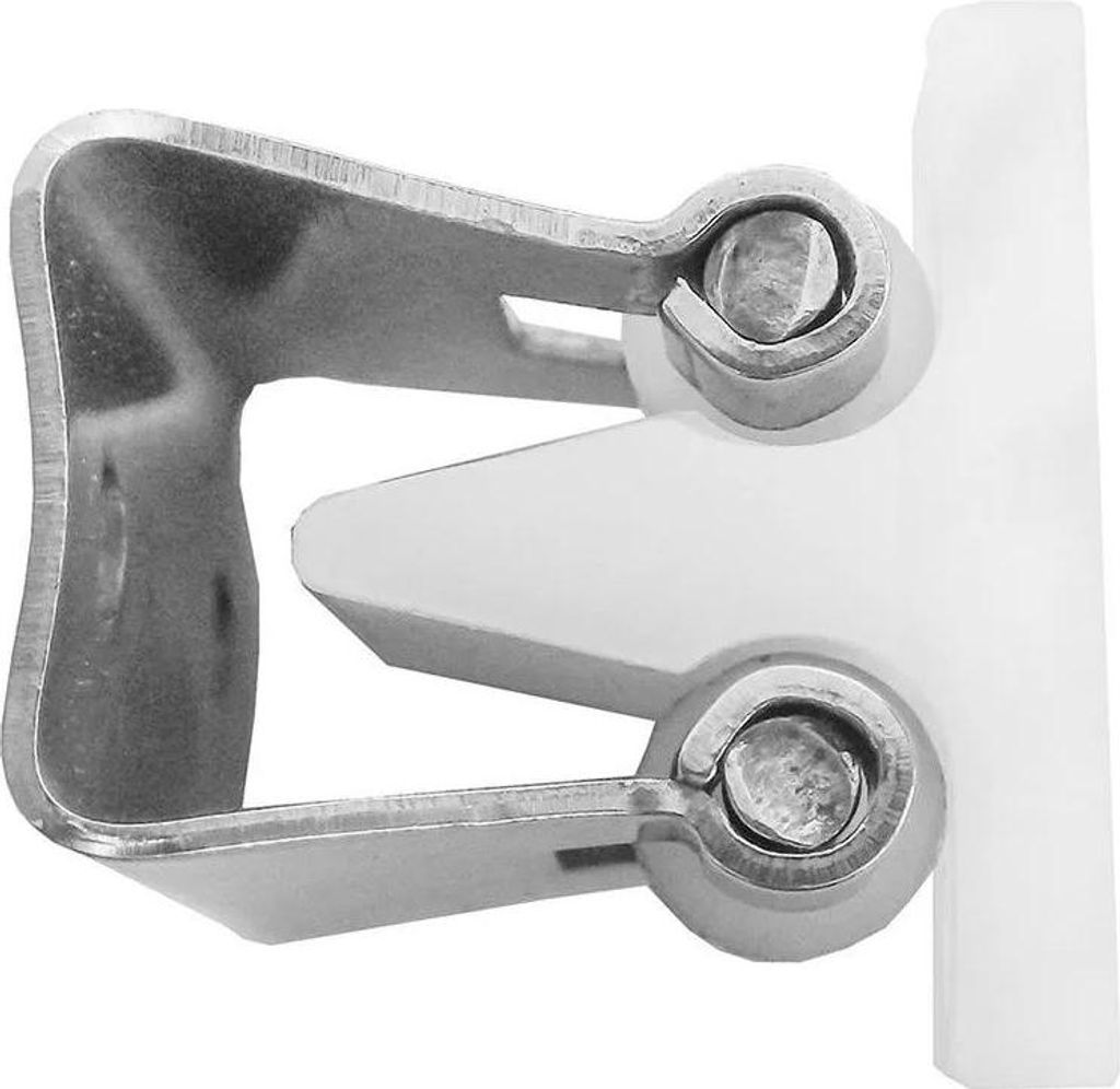 Olcese Ricci Edelstahl Großer Türstopper Mit Feder Silber 40 x 44 x 58 mm Silber 40 x 44 x 58 mm