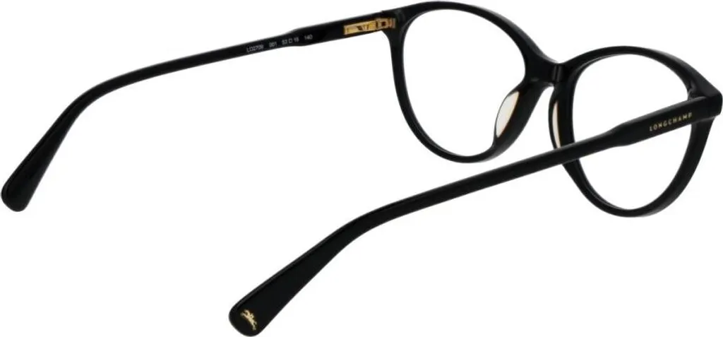 Lunettes Longchamp LO2709 001 acétate noir 53mm légères et durables - 5