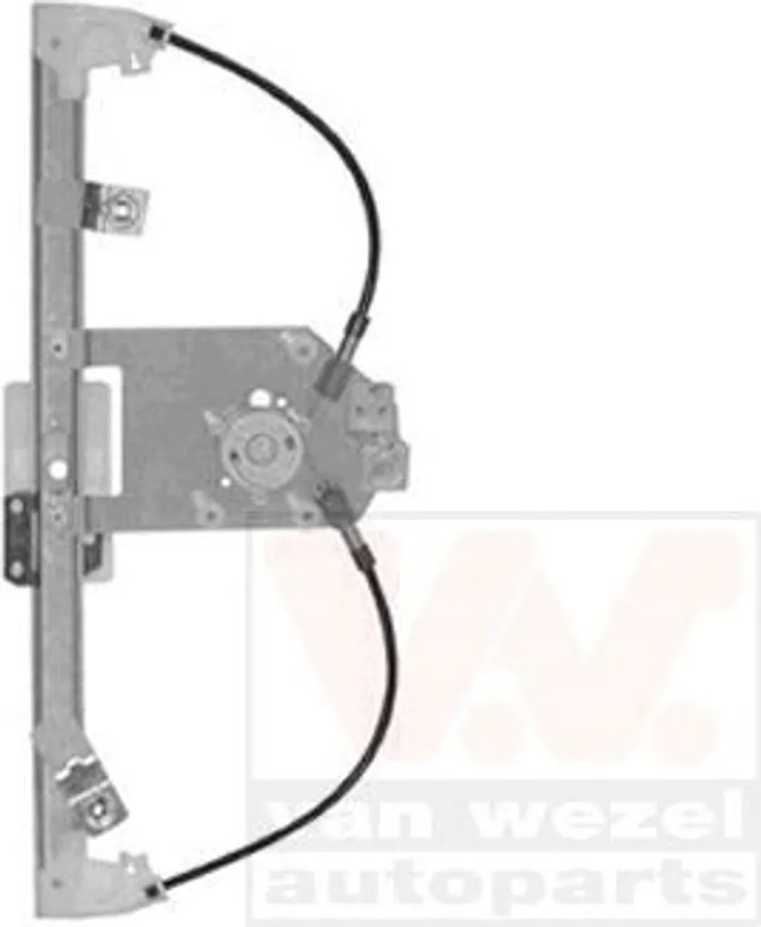 Mécanisme de lève-vitre électrique arrière gauche Van Wezel série 3850265