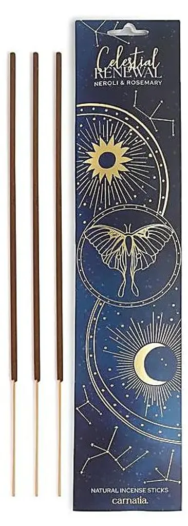 Encens Carnatia Starry Spell Renouvellement Céleste - Lot de 6 x 20 Bâtons