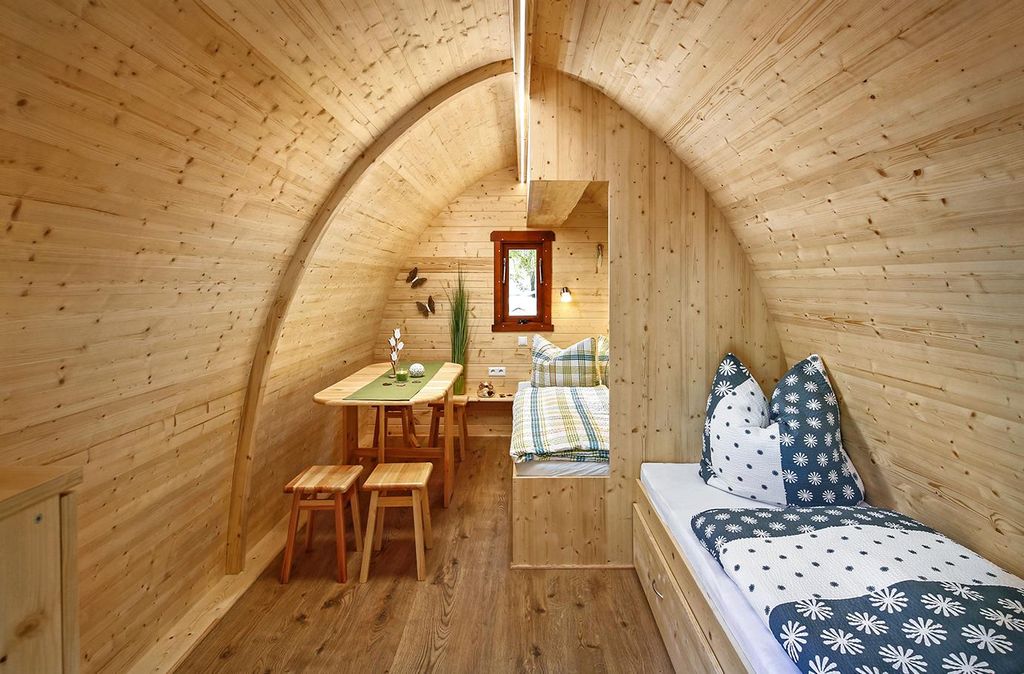 Jochen Schweizer Übernachtung im CampingPOD für 4 (2 Nächte); Erlebnis verschenken oder selbst erleben; Gutschein gültig für 4 Personen
