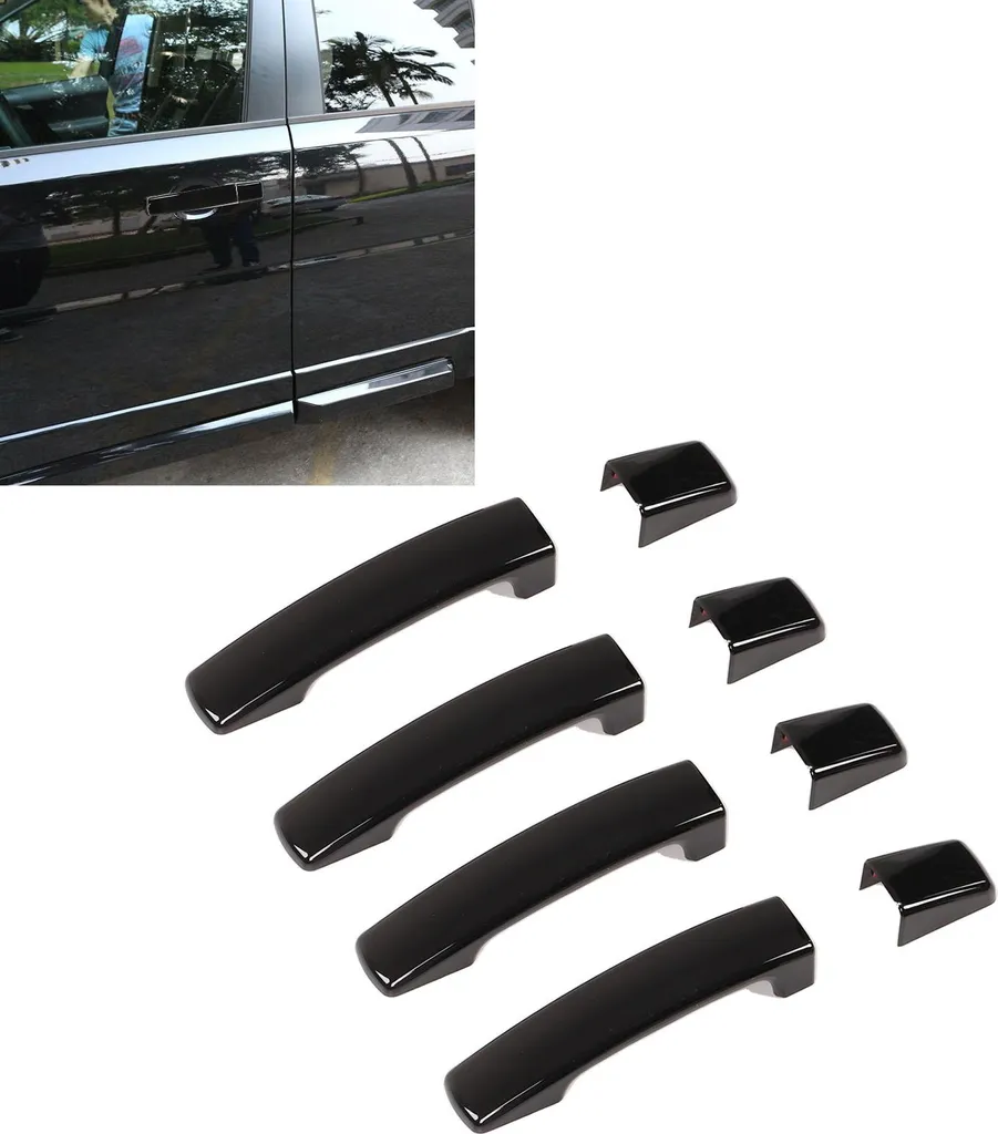Poignée de porte extérieure noire pour Land Rover Freelander 2 et Discovery 3