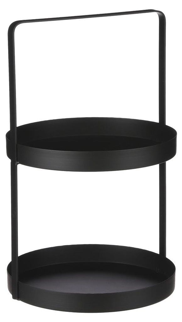 Etagère Mica Decorations - H41 x Ø25 cm - Métal - Noir Image du produit 