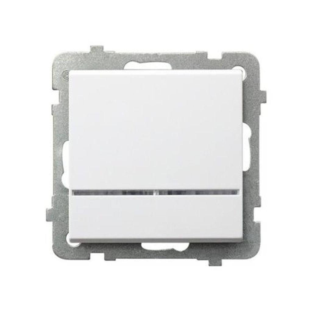 Ospel ŁP-1RS/m/00, Bílá, IP20, 250 V, 16 A, 71 mm, 42 mm Obrázek produktu 