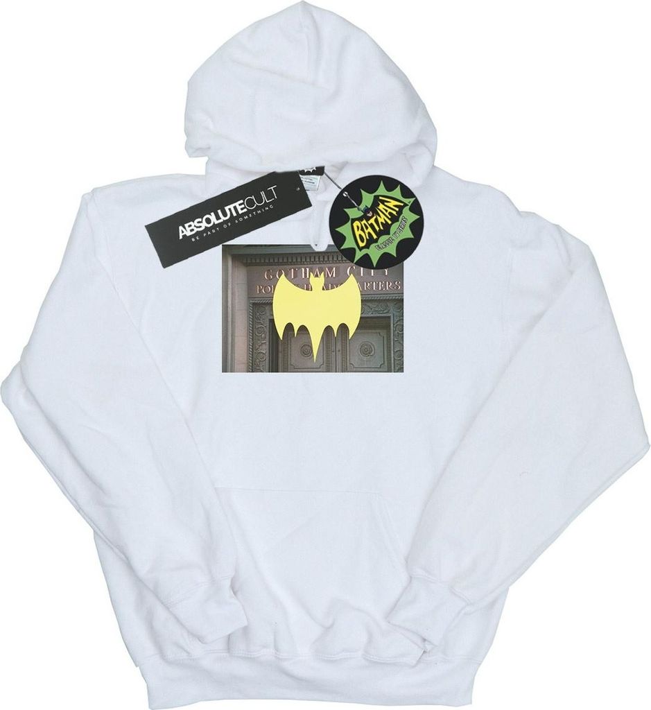 DC Comics - "Batman TV Series Gotham City" Kapuzenpullover für Herren BI5849 (M) (Weiß)