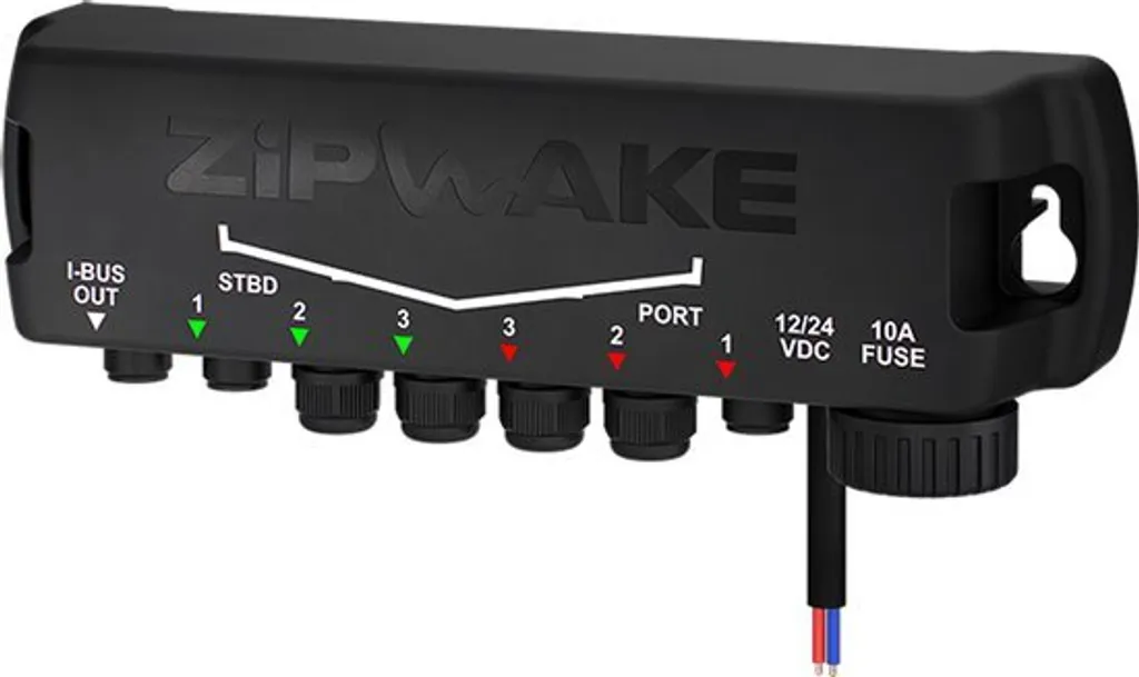 Unité de distribution Zipwake S étanche IP67 et son câble long de 4m