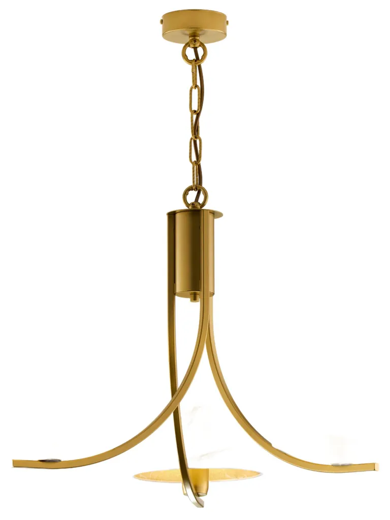 Suspension ARTHUR dorée Jupiter 3xE27 métal design chic 71x65x65 cm