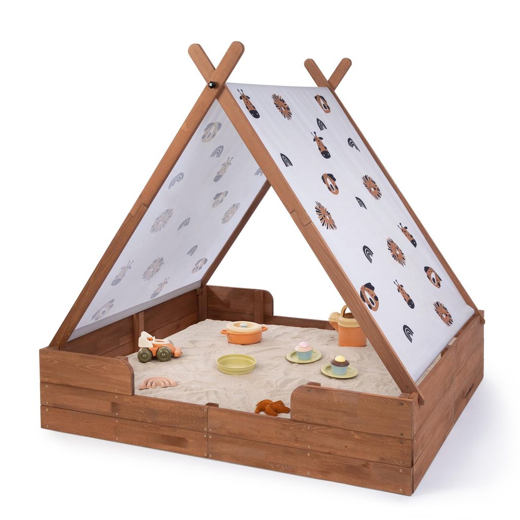 MUDDY BUDDY® Sandkasten "Safari Seeker" kakaobraun Produktbild 