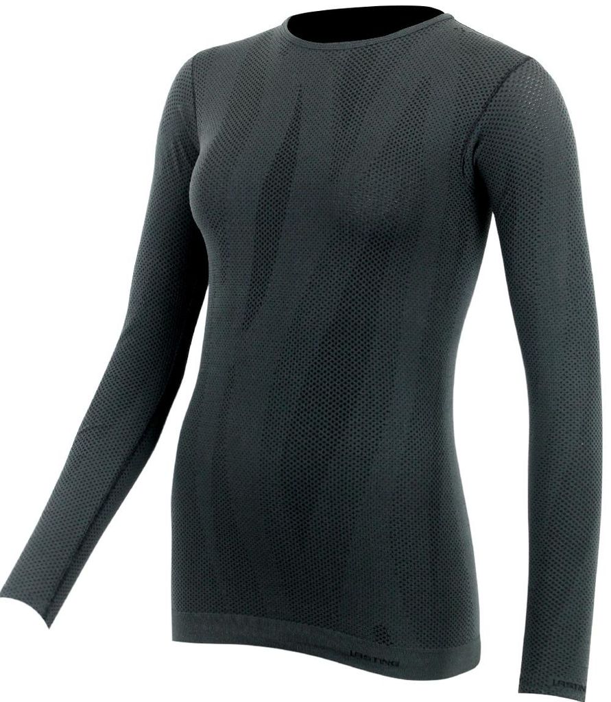 MILY Damen nahtloses Langarm-T-Shirt