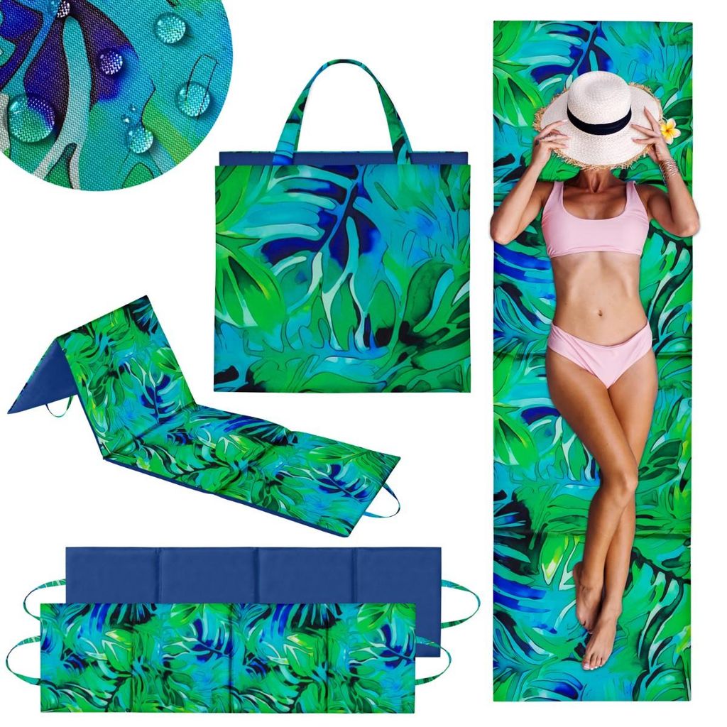 Strandmatte für Steinstrand 180x50x2cm - faltbare, Produktbild 