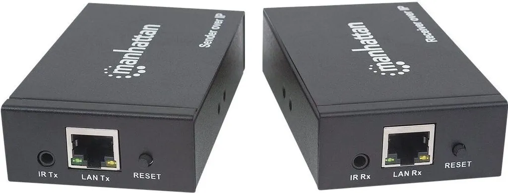 HDMI trop court ? Manhattan Extendeur HDMI IP 120m sur RJ45 Full HD 1080