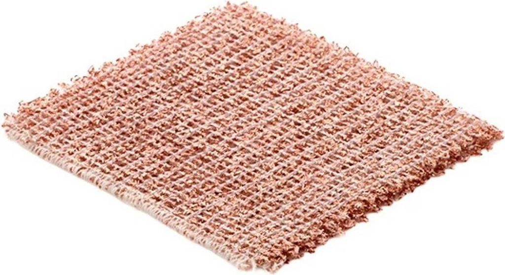 8x Kupfertuch Set Topfreiniger Kupferschwamm beidseitig Kupfer Reinigungstücher