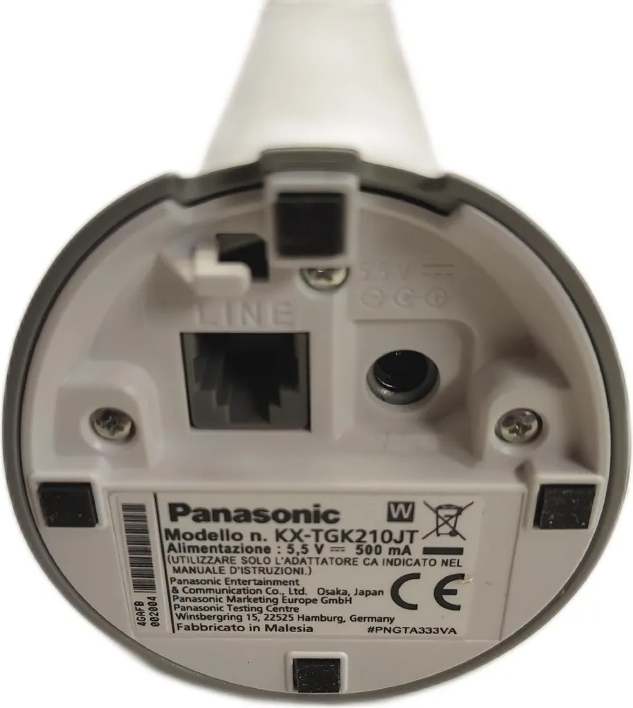 Évitez les Appels Indésirables avec le Panasonic KX-TGK210 Blanc DECT