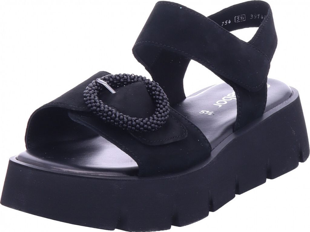 Gabor Damen Sandalette in Schwarz, Größe 4