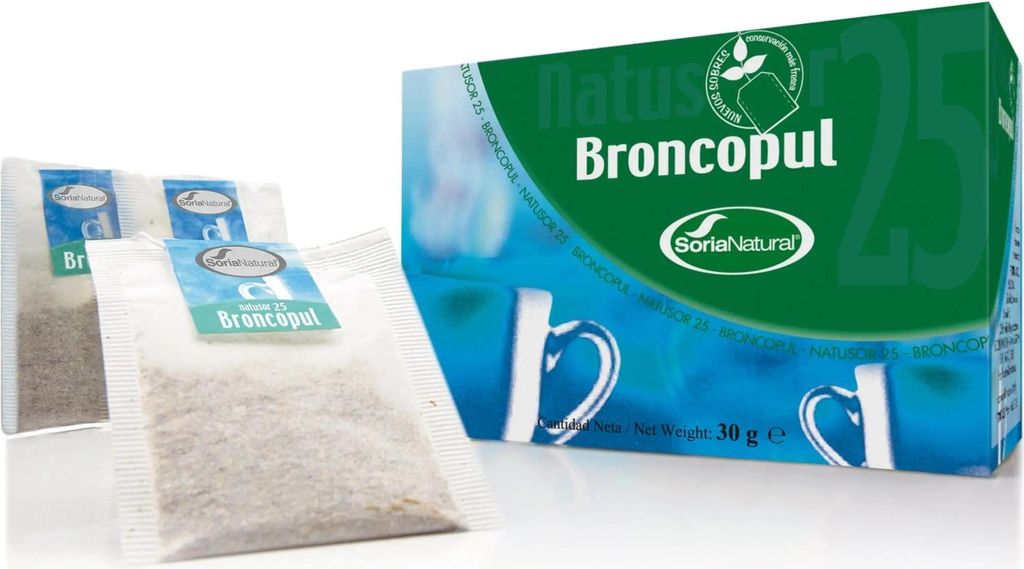 Soria Natusor 25 Broncopul 20 Filtros
