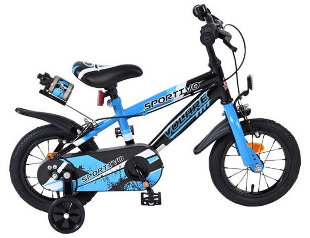 Volare Sportivo Kinderfahrrad - Jungen - 12 Zoll - Blau Produktbild 