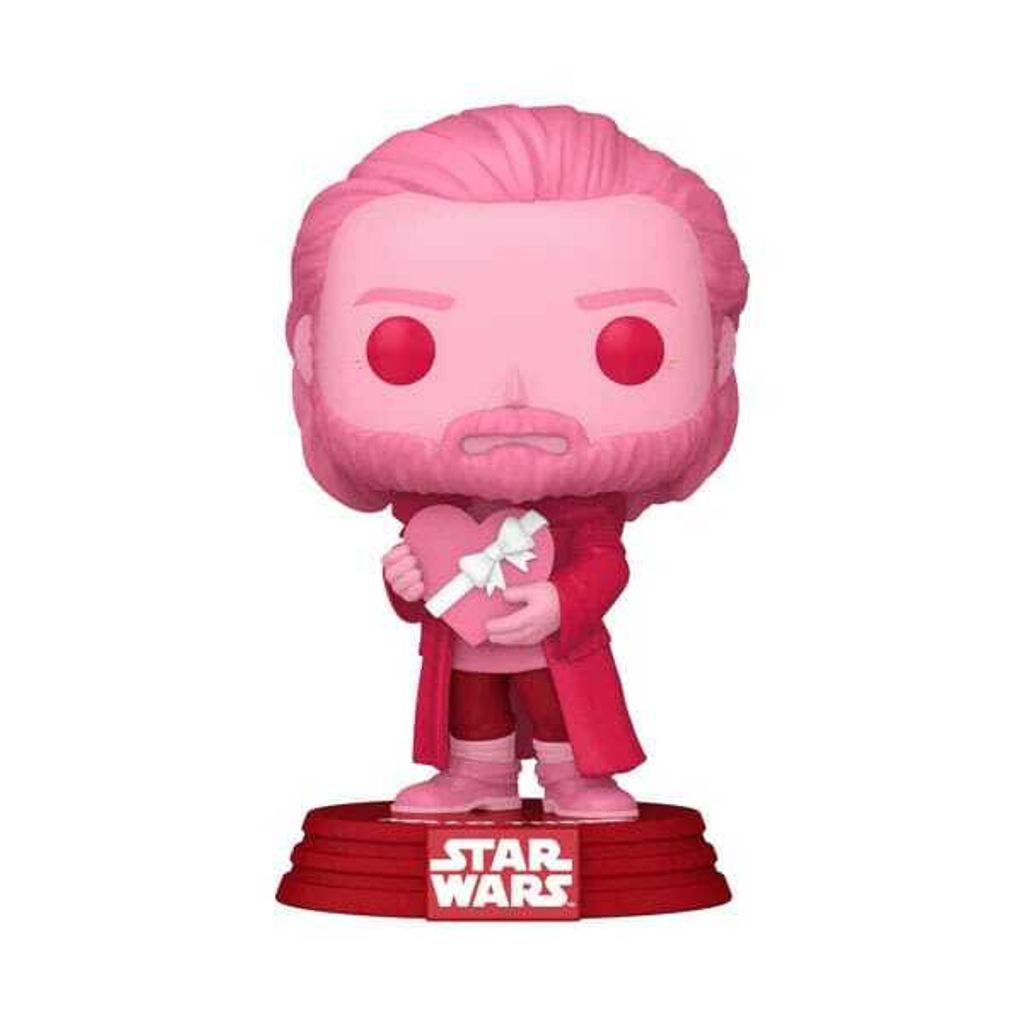 Funko Star Wars Valentines POP! Star Wars Vinyl Figur Obi-Wan Kenobi 9 cm