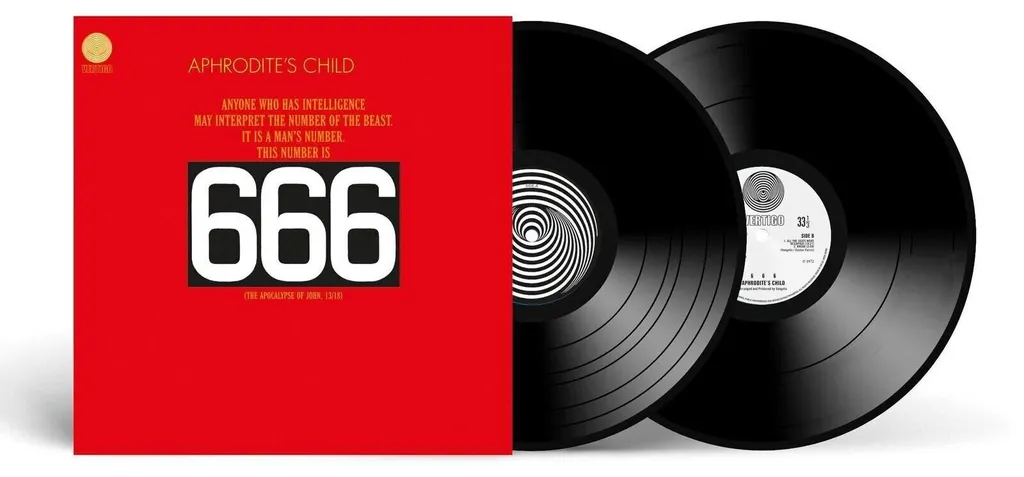 Musique Vinyle Rock Progressif Aphrodite'S Child 666 Écoute Salon