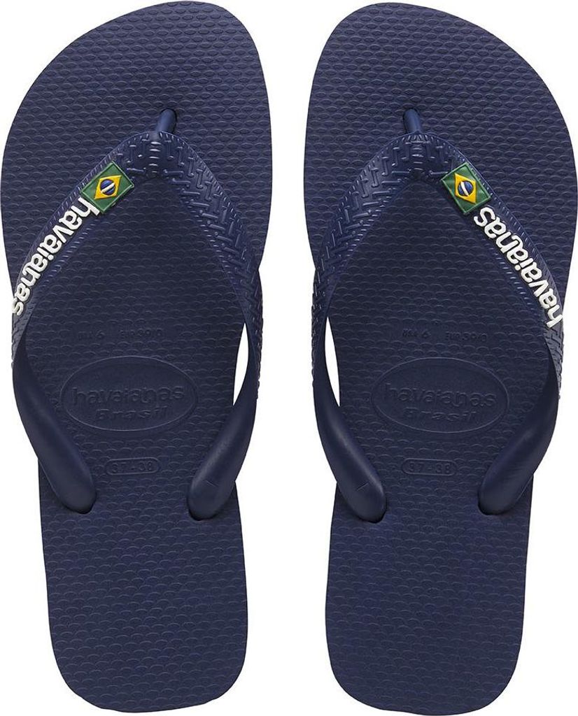 Havaianas H.Brasil Kinder Flip-Flops, Blau, mit weicher Produktbild 