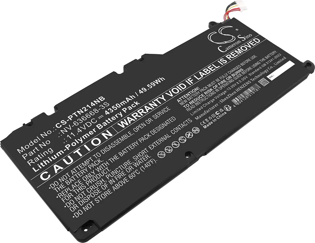 Batterie Ordinateur Portable TECHTEK pour Positivo Master N2140 NV-636668-3S