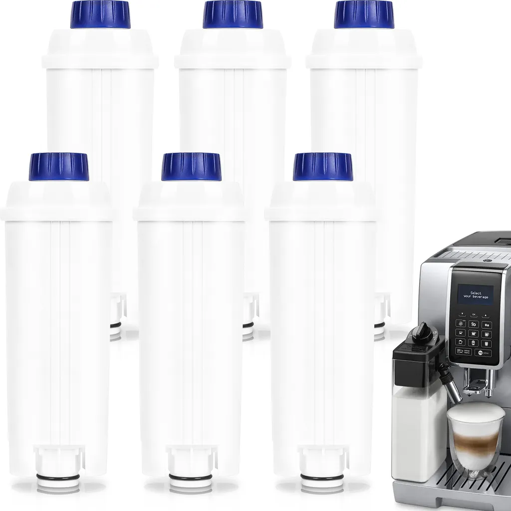 Set 6 Filtri Acqua SWANEW per DeLonghi - Addolcitore DLSC002