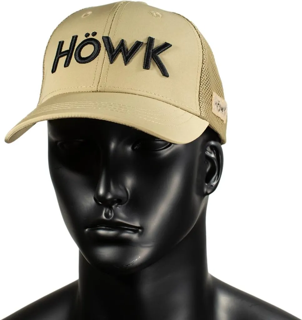Cappello Howk Logo Beige Unisex - Berretto Regolabile Taglia Unica