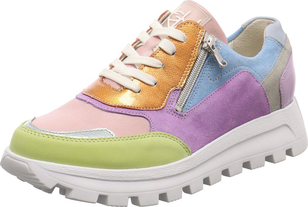 Waldläufer Damen Low Sneaker H-AJALA Mehrfarbig Leder Produktbild 47