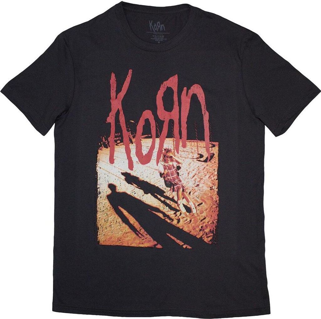 Korn - "Shadow Playground" T-Shirt für Herren/Damen Uni RO12426 (M) (Anthrazit)