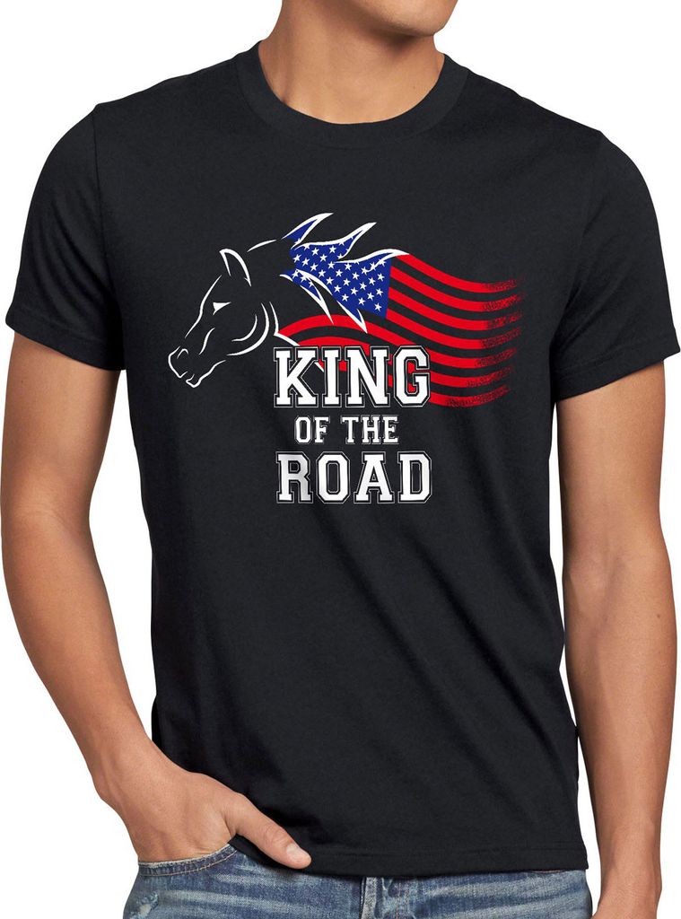 style3 King of the Road Herren T-Shirt Amerika America Muscle Car