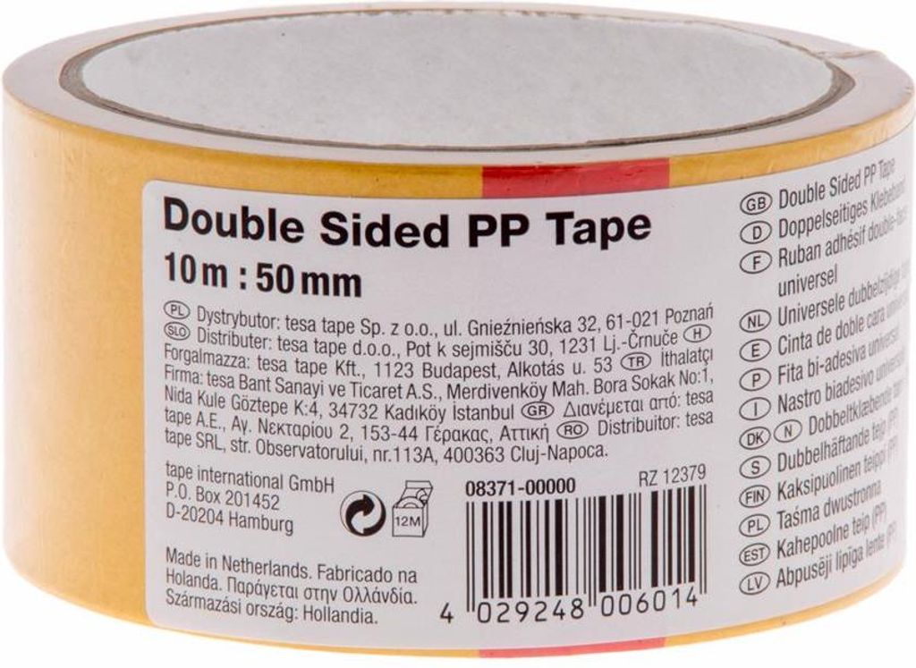 Doppelseitiges Klebeband 50mm/10M TESA 08371-00000-00 TS
