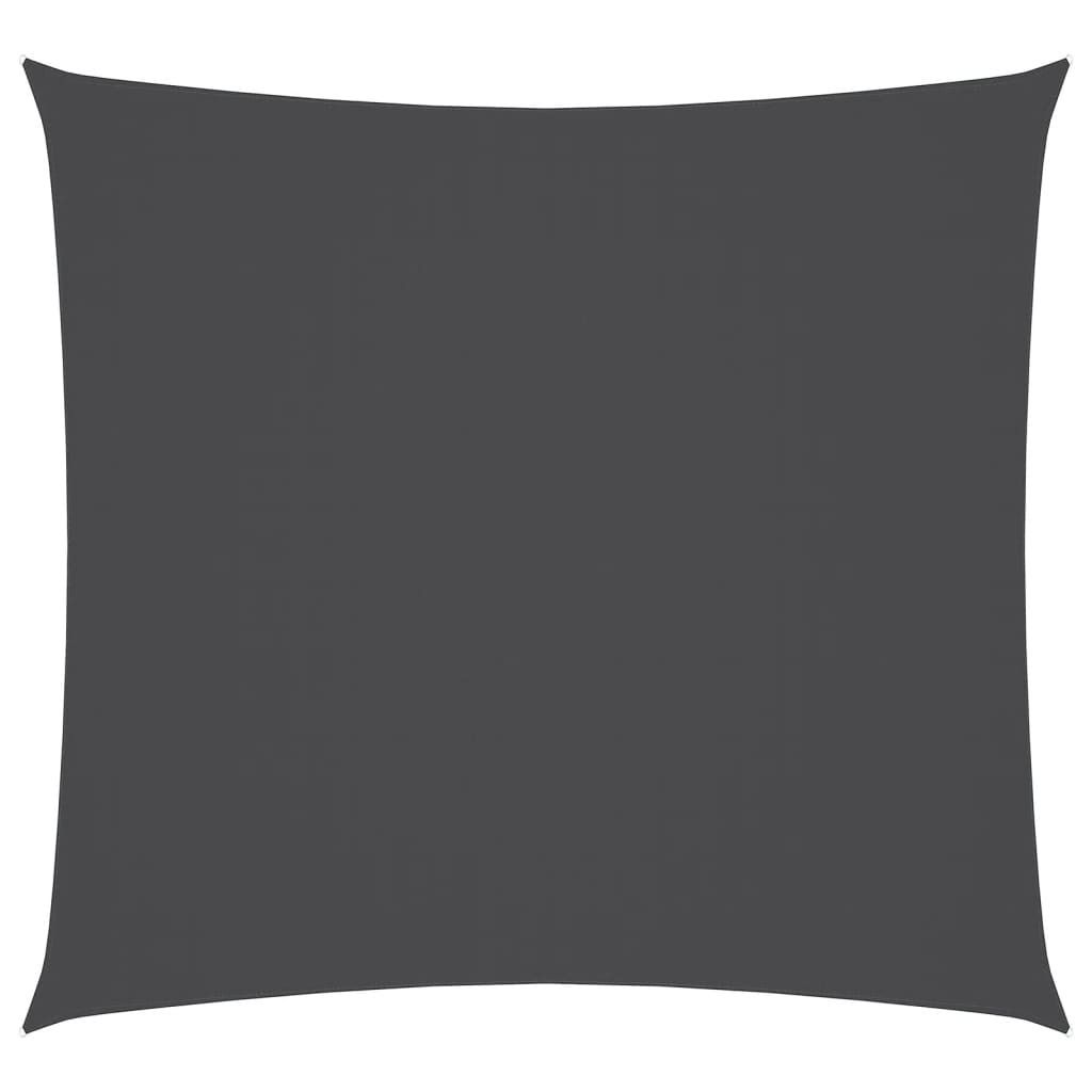 vidaXL Sonnensegel Oxford-Gewebe Quadratisch 4x4 m Anthrazit