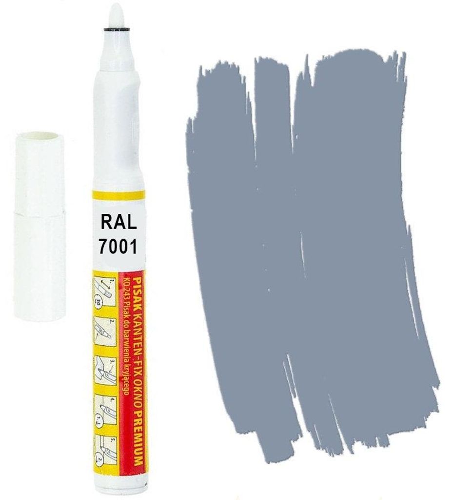 Kanten FIX RAL 7001 Silbergrau Retuschierstift – Fenster, Produktbild 